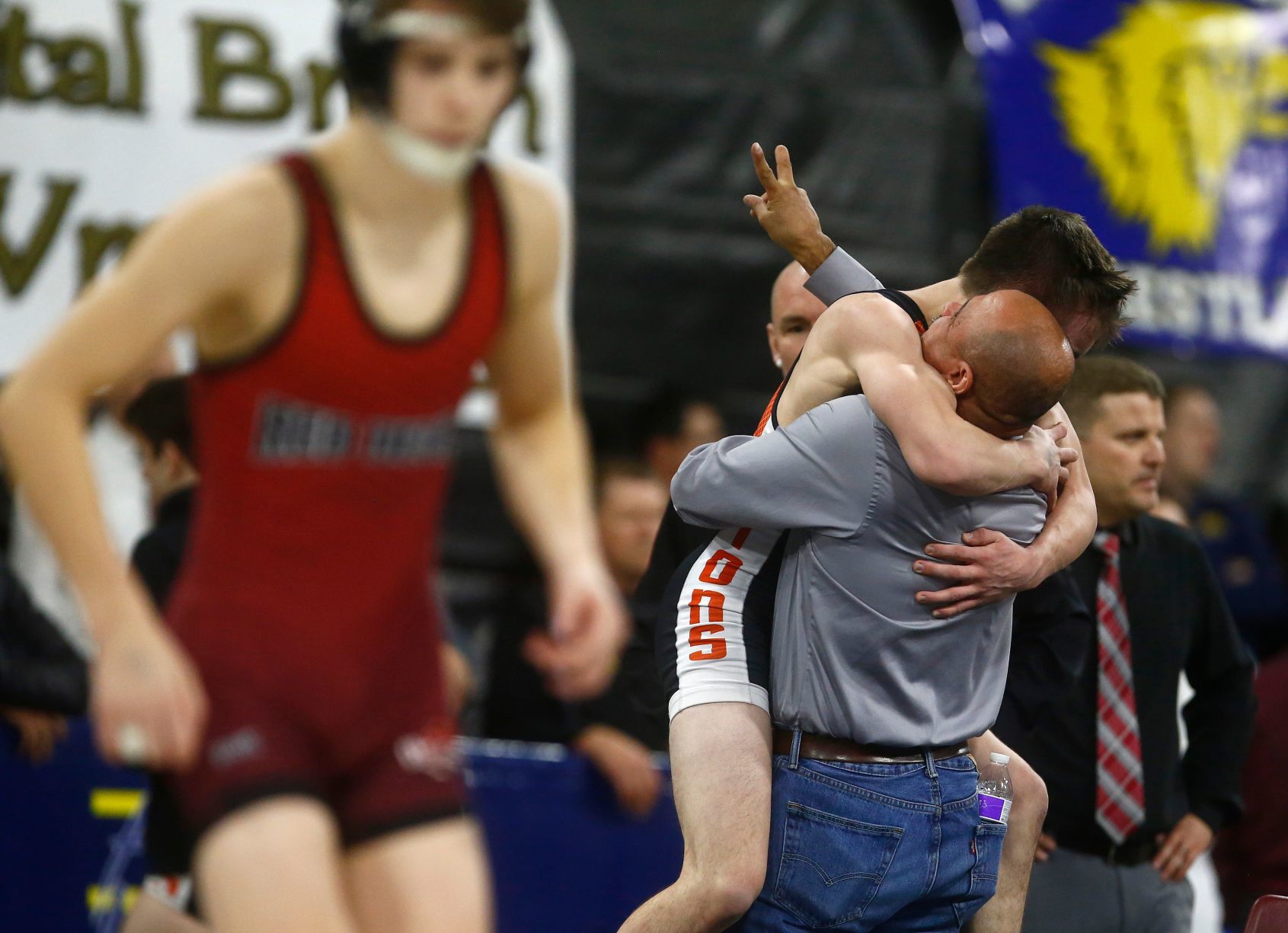 Championship round of state wrestling